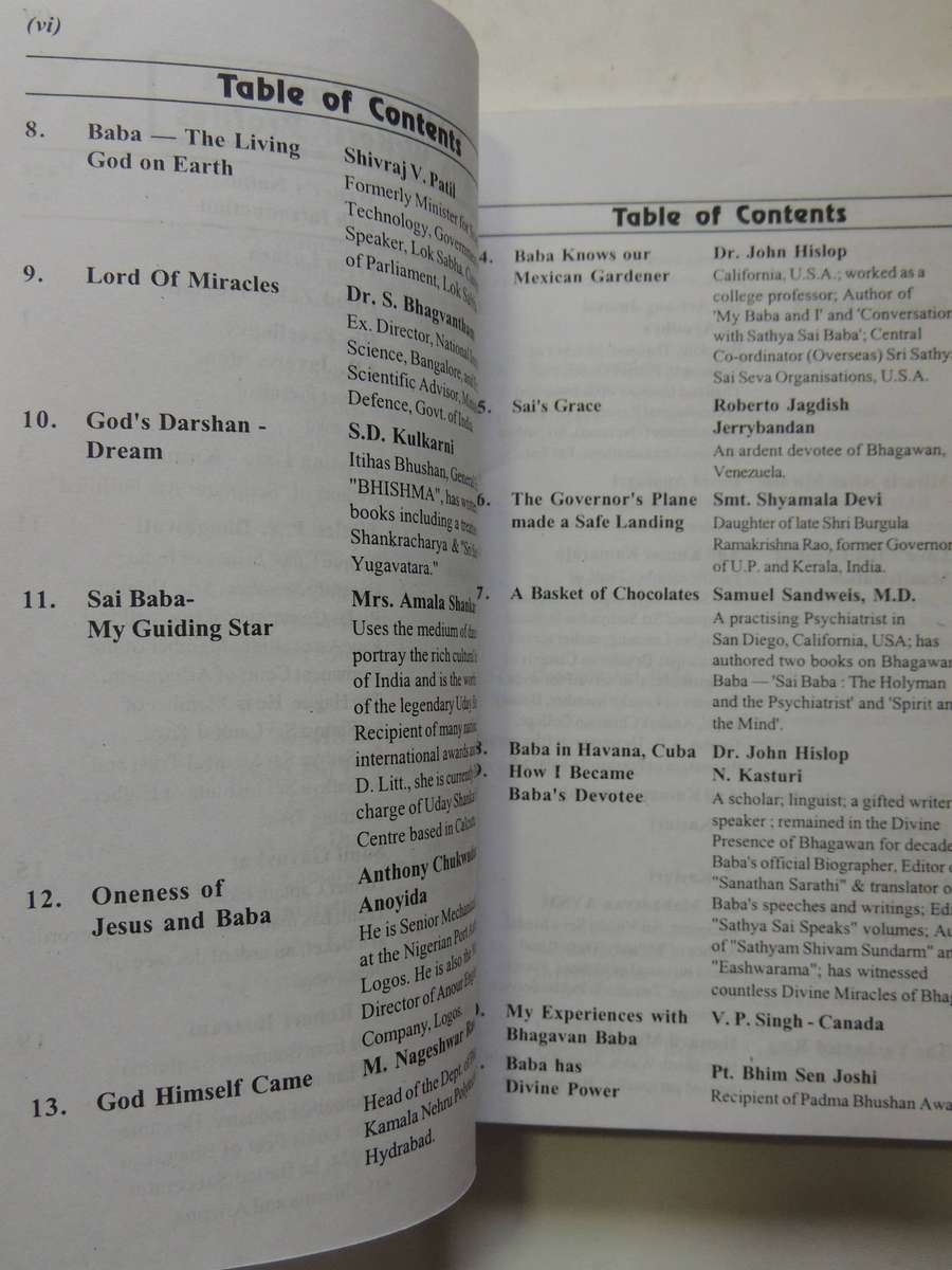 Baba Is God In Human Form: Unique Experiences Of Divinity Of Bhagavan Sri Sathya Sai Baba Prem Luthr