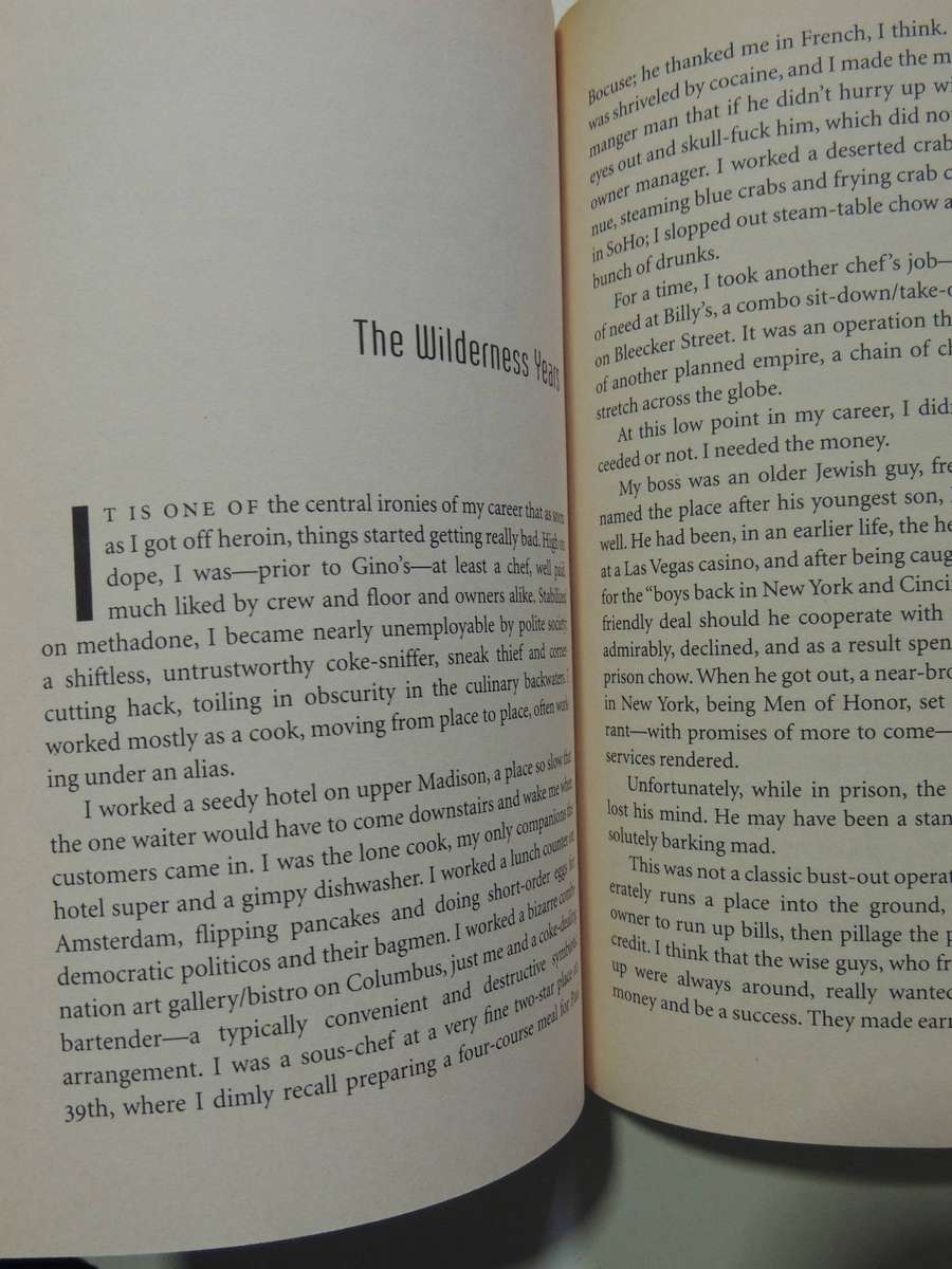 Kitchen Confidential: Adventures In The Culinary Underbelly - Anthony Bourdain