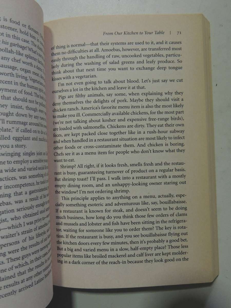 Kitchen Confidential: Adventures In The Culinary Underbelly - Anthony Bourdain