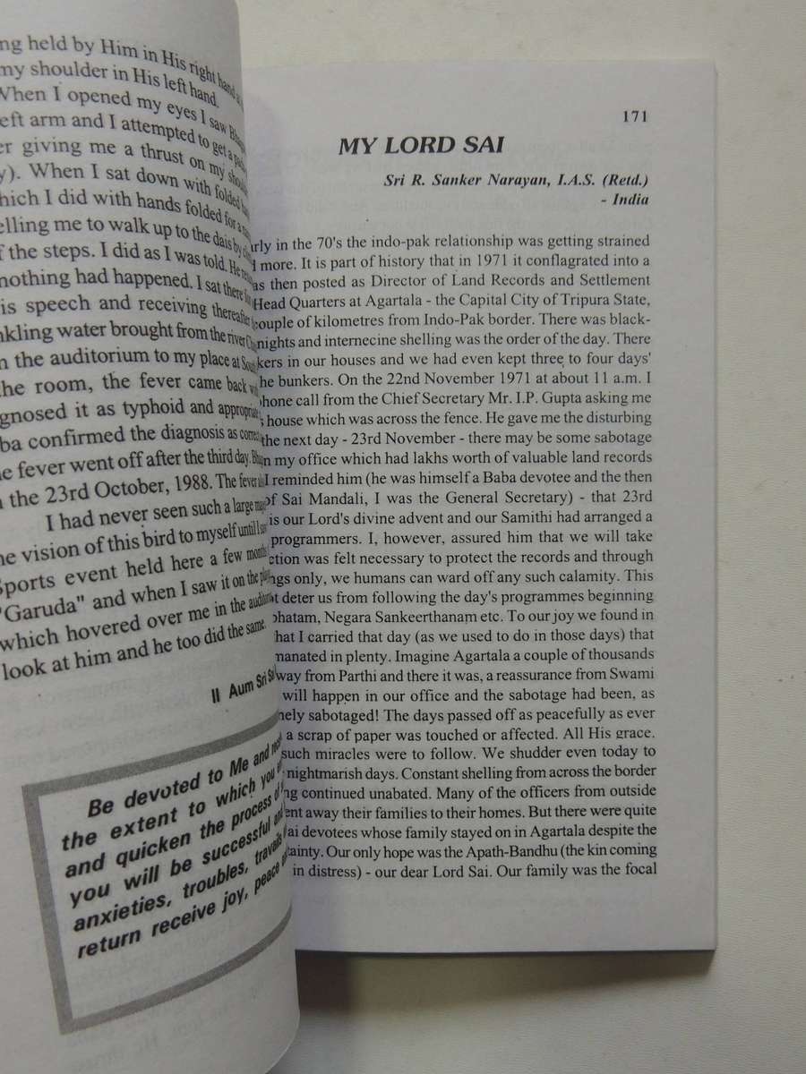 Baba Is God In Human Form: Unique Experiences Of Divinity Of Bhagavan Sri Sathya Sai Baba Prem Luthr