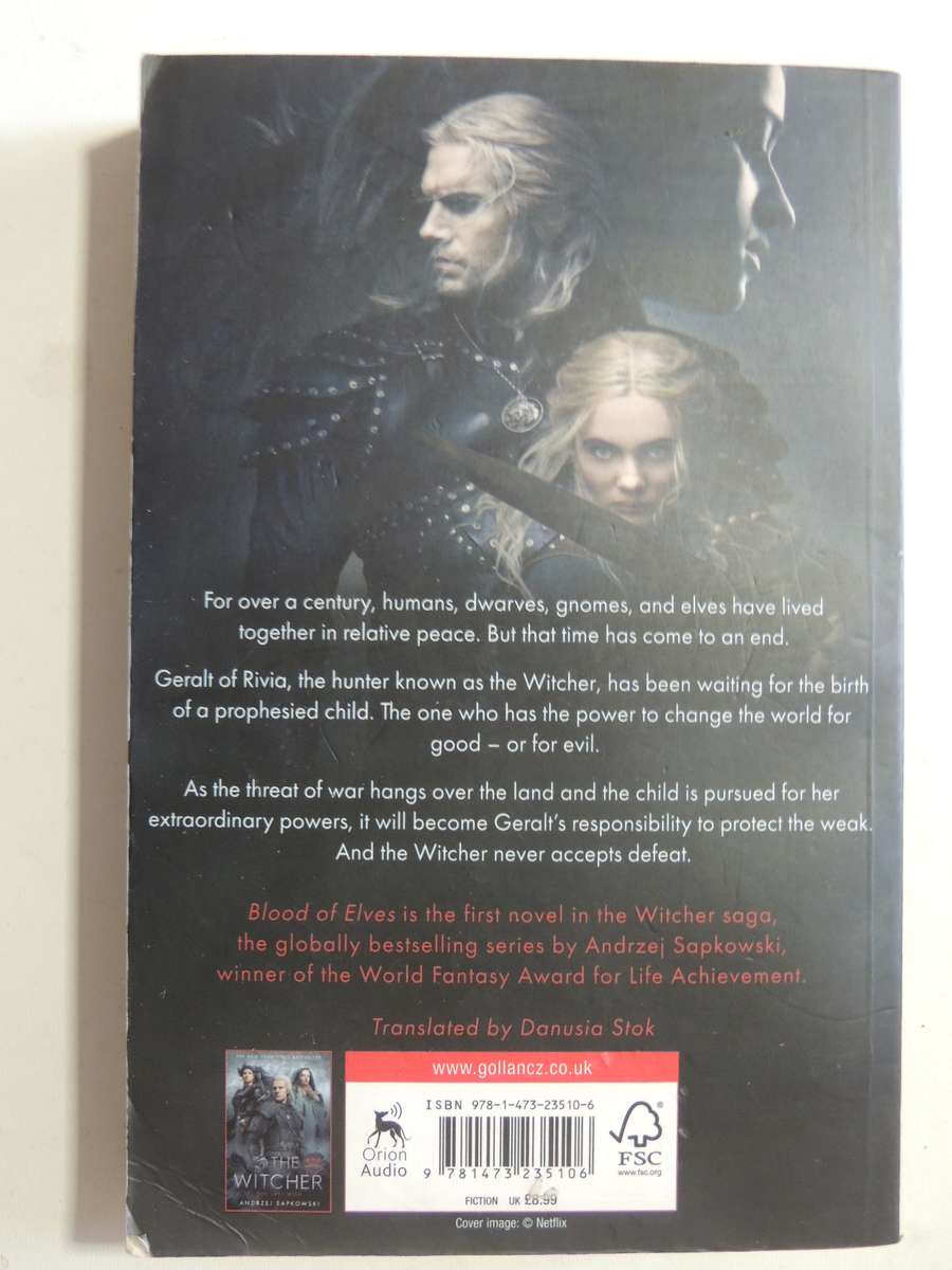 The Witcher, Blood of Elves - Andrzej Sapkowski