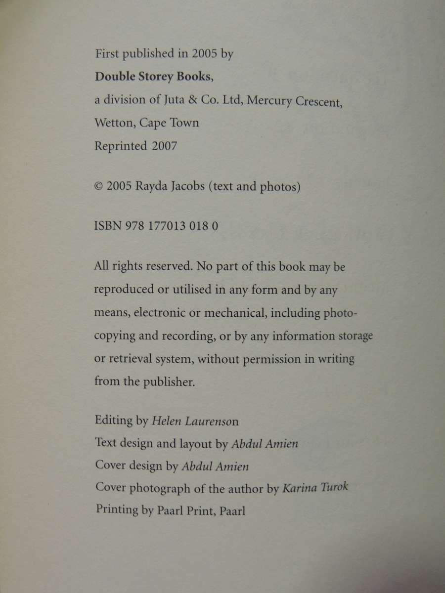 The Mecca Diaries- Rayda Jacobs