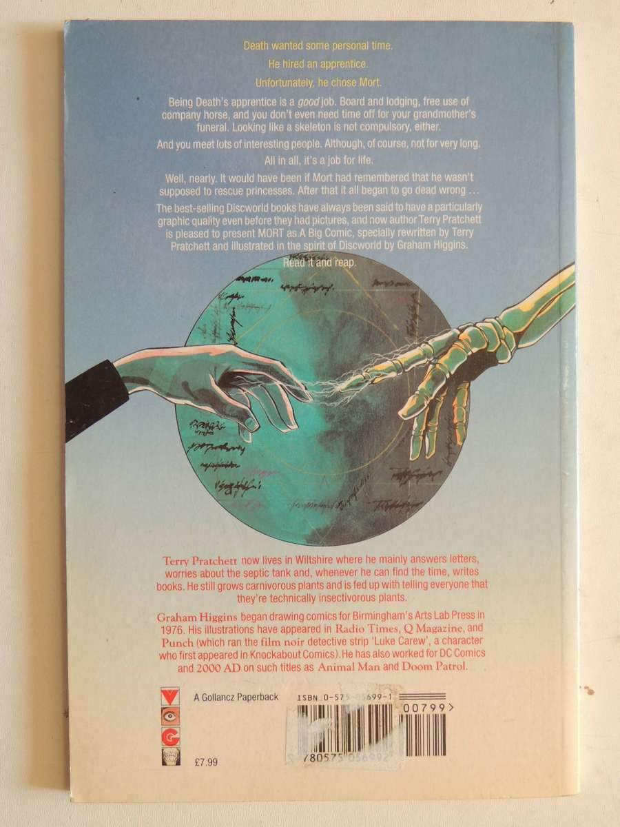 Mort: A Discworld Big Comic (1st Edition 1994) -  Terry Pratchett