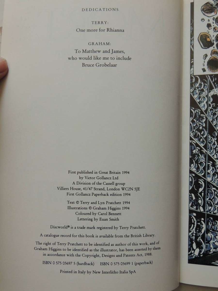 Mort: A Discworld Big Comic (1st Edition 1994) -  Terry Pratchett