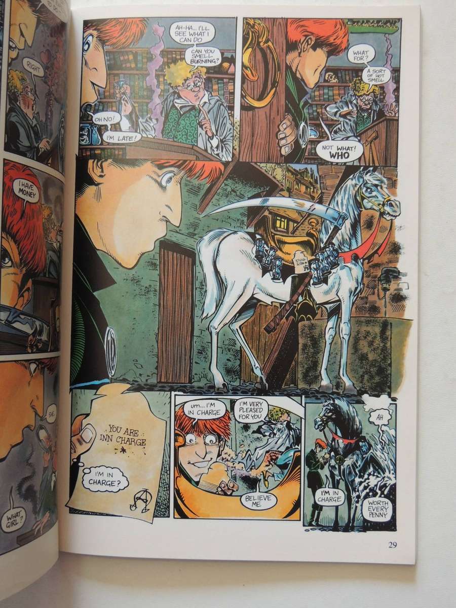Mort: A Discworld Big Comic (1st Edition 1994) -  Terry Pratchett