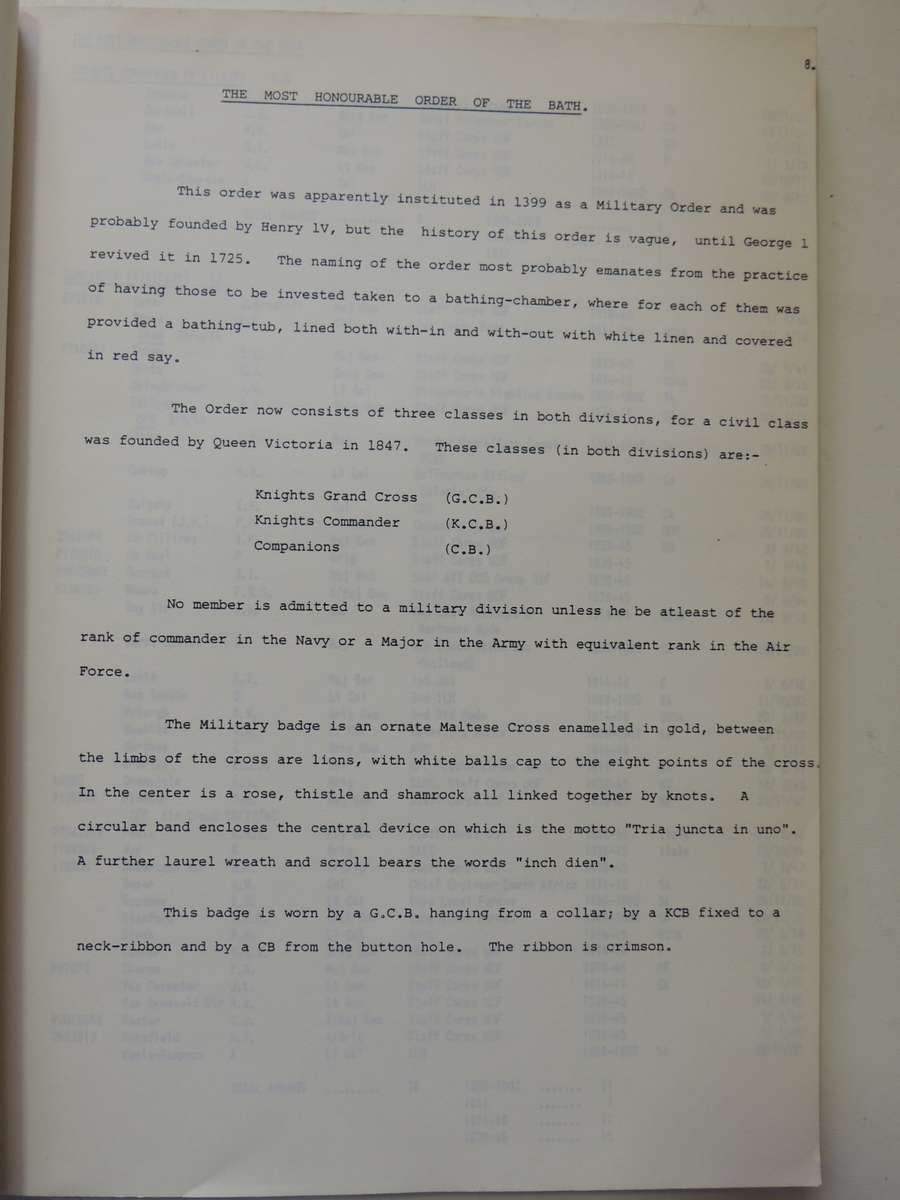 Orders Of Chivalry, Foreign Decorations And Awards To Natal, Cape Colony And Union Defence Forces