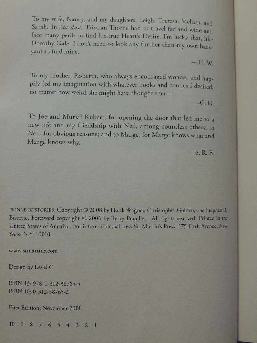 Prince of Stories: The Many Worlds of Neil Gaiman - Hank Wagner, C Golden, SR Bisette