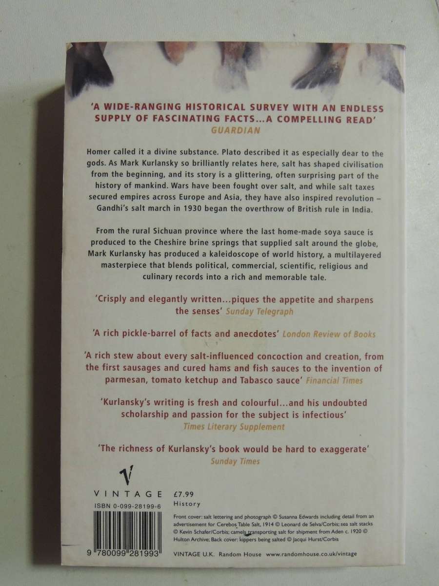 Salt: A World History  -  Mark Kurlansky