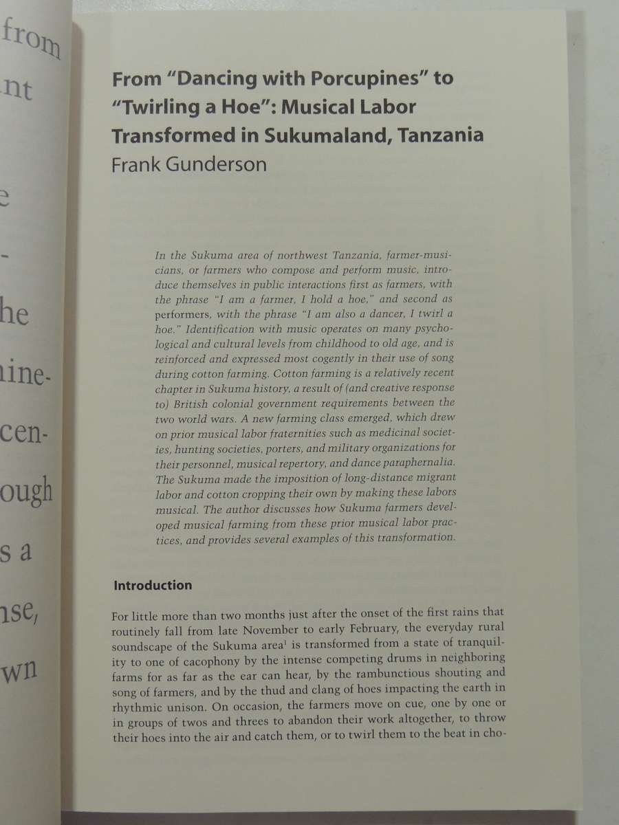 Africa Today: Special Issue-Musical Performance In Africa (Volume 48 No. 4 Winter 2001