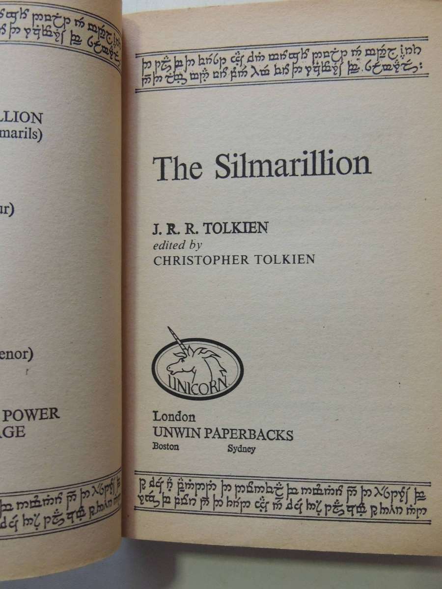 The Silmarillion -  JRR Tolkien