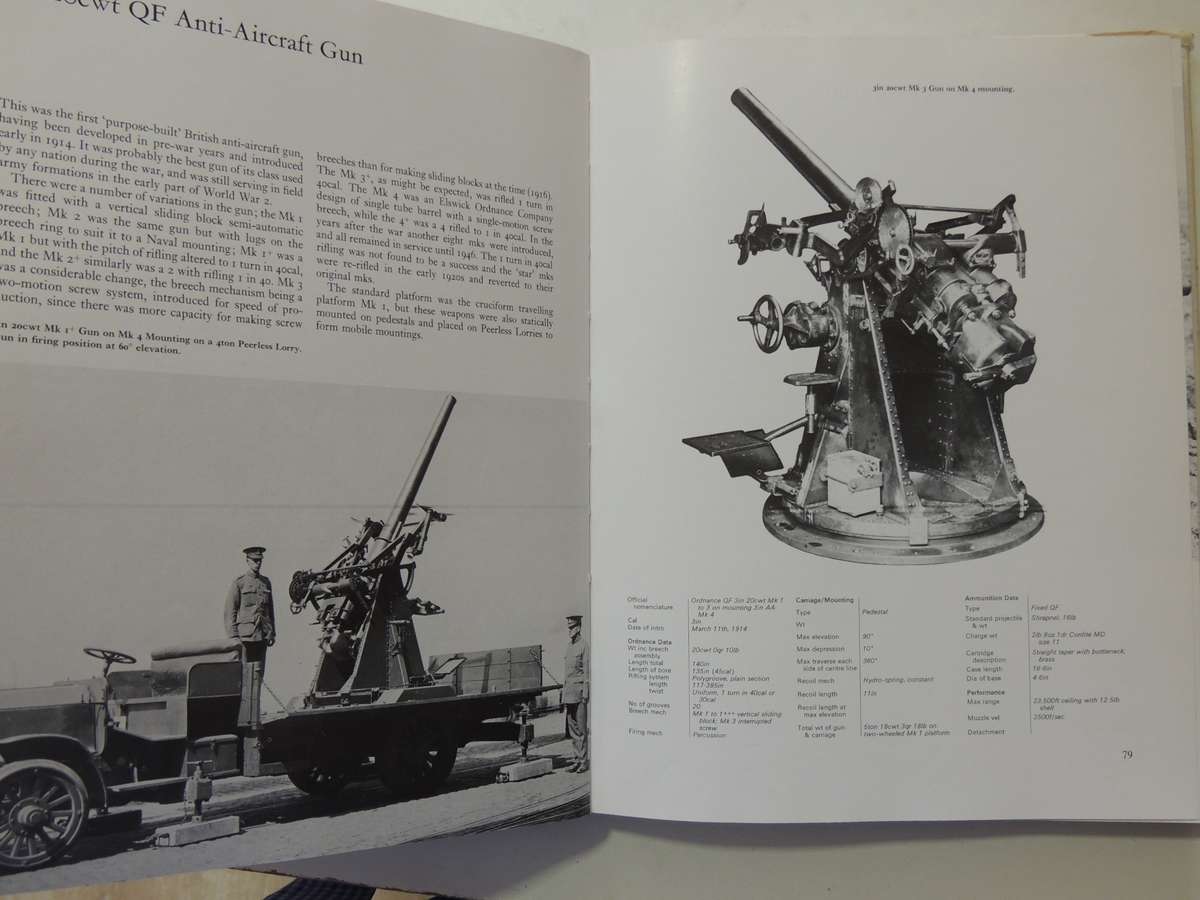 British Artillery Weapons & Ammunition 1914-1918  I.V. Hogg & L.F. Thurston
