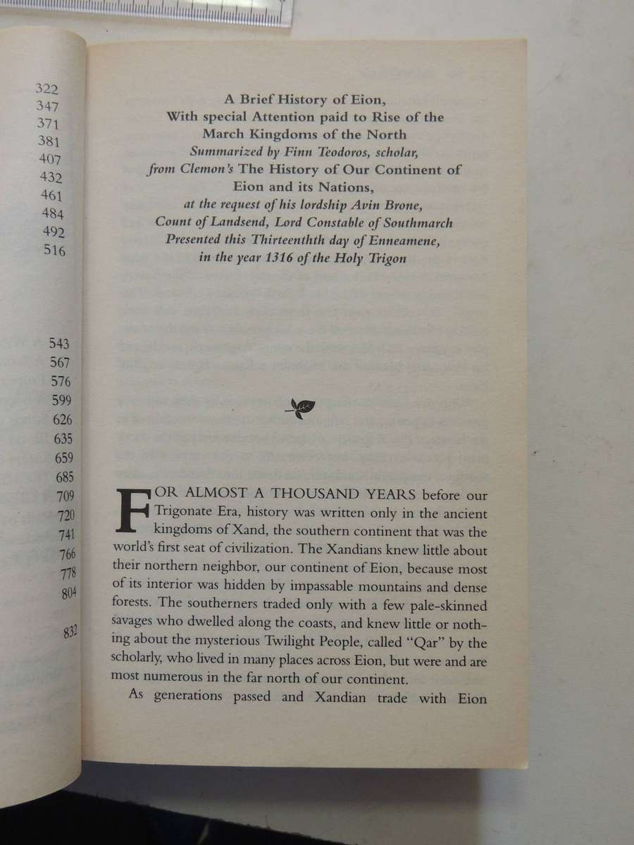 The War Of The Flowers Book 1: Shadowmarch- Tad Williams