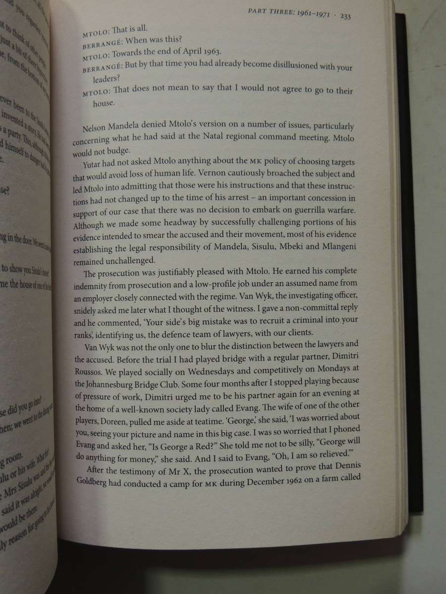 Odyssey To Freedom - George Bizos