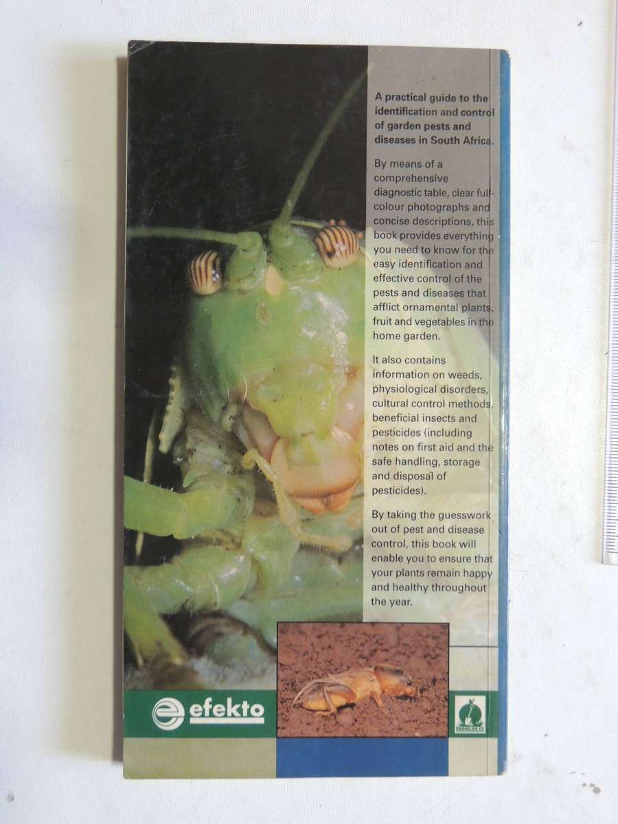 Efekto's Guide To: Identification Of Garden Pests And Diseases-  A.S. Schoeman