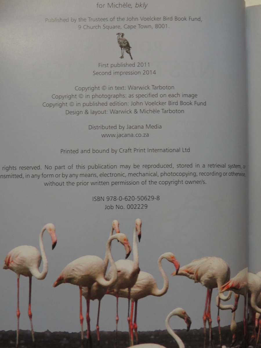 Roberts Nests & Eggs of Southern African Birds - Warwick Tarboton