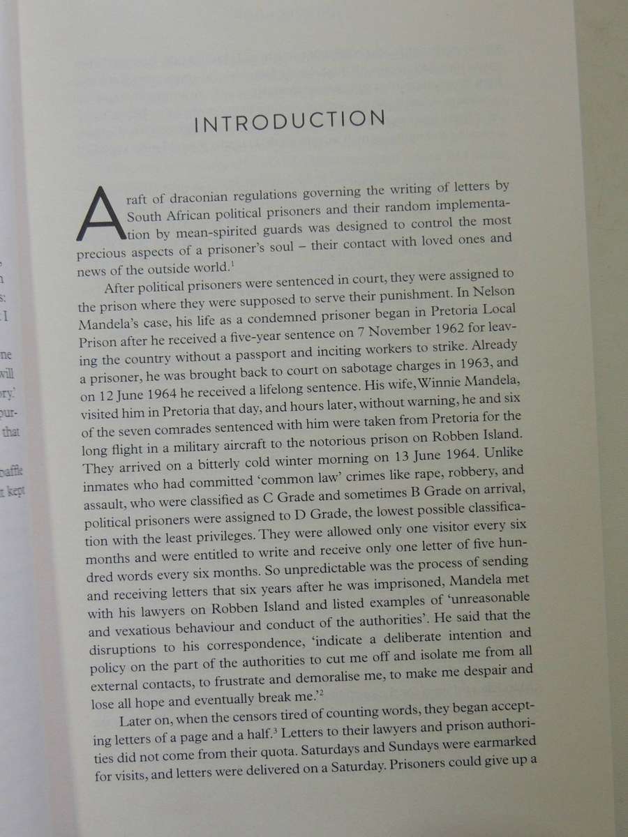 The Prison Letters Of Nelson Mandela- ed Sahm Venter
