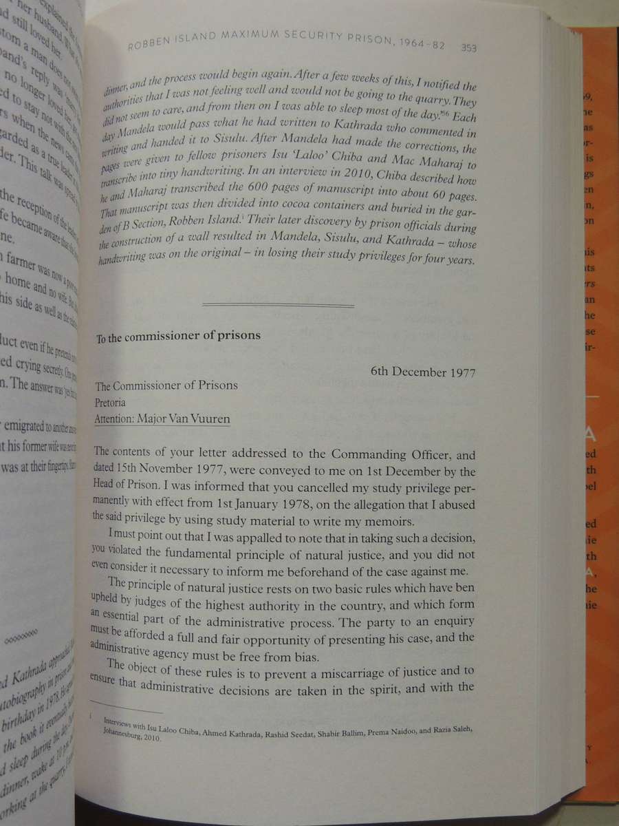The Prison Letters Of Nelson Mandela- ed Sahm Venter