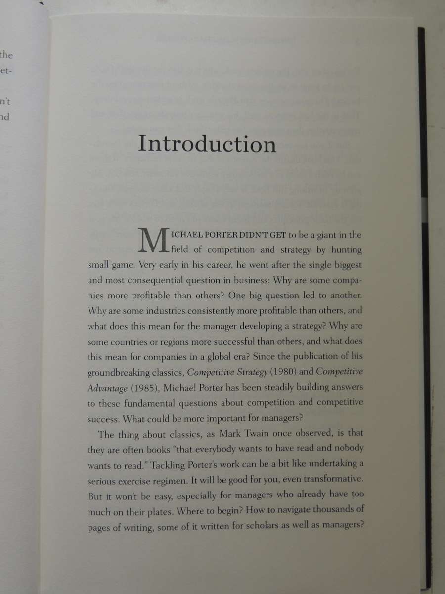 Understanding Michael Porter: The Essential Guide To Competition And Strategy - Joan Magretta