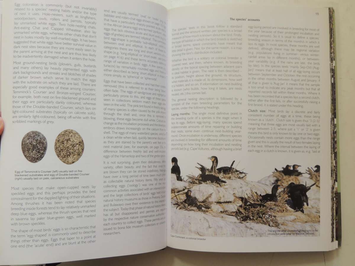 Roberts Nests & Eggs of Southern African Birds - Warwick Tarboton