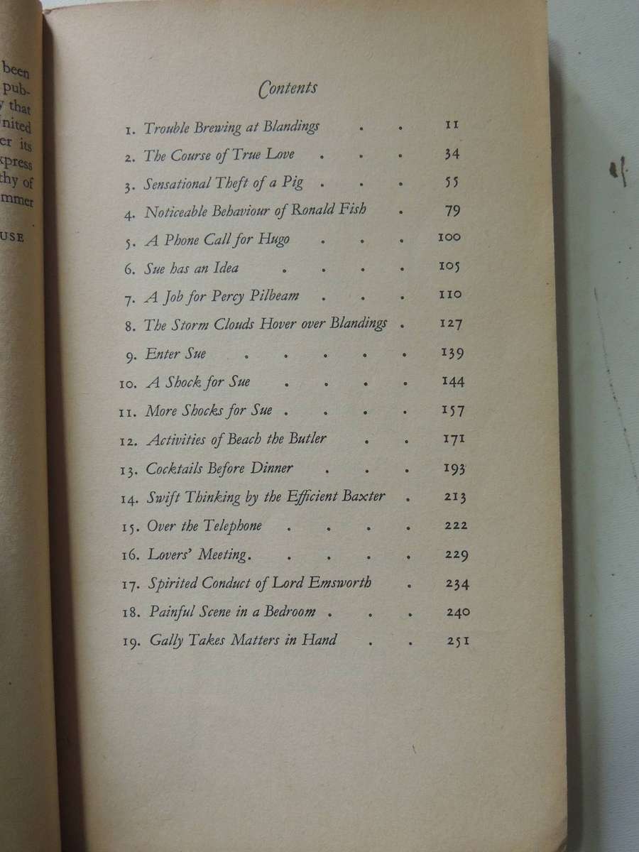 Summer Lightning-  P.G. Wodehouse