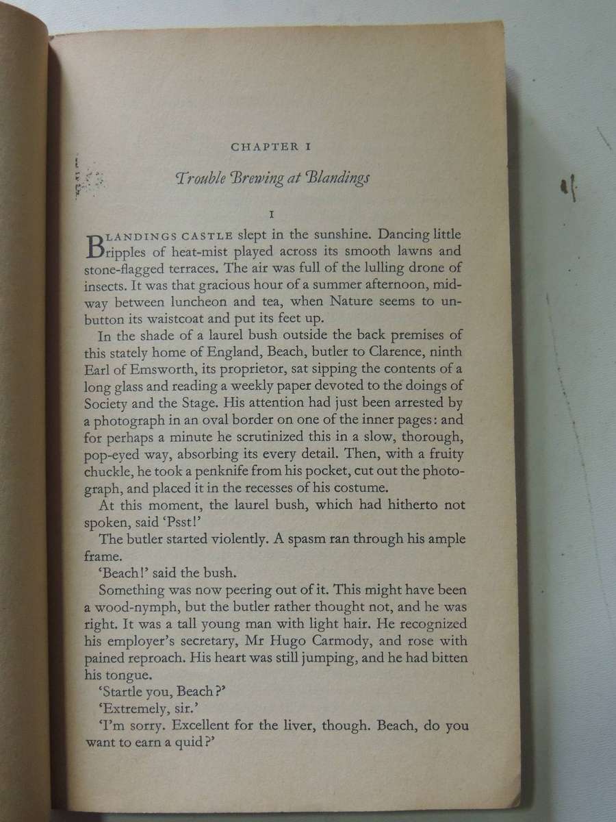 Summer Lightning-  P.G. Wodehouse