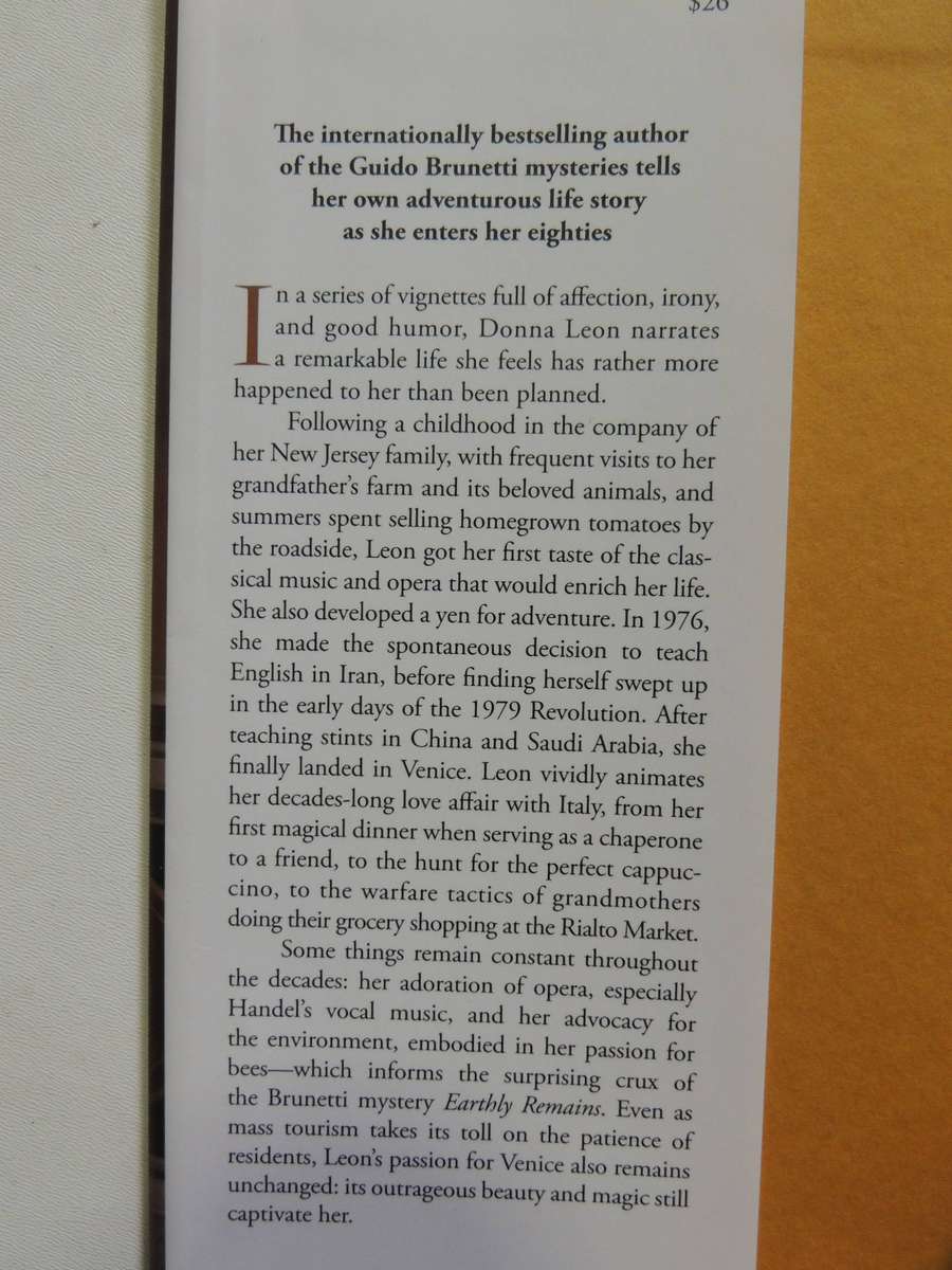 Wandering Through Life- Donna Leon