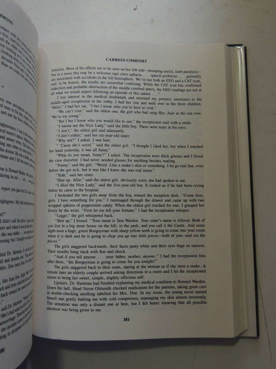 Carrion Comfort (1st Edition 1989) -  Dan Simmons