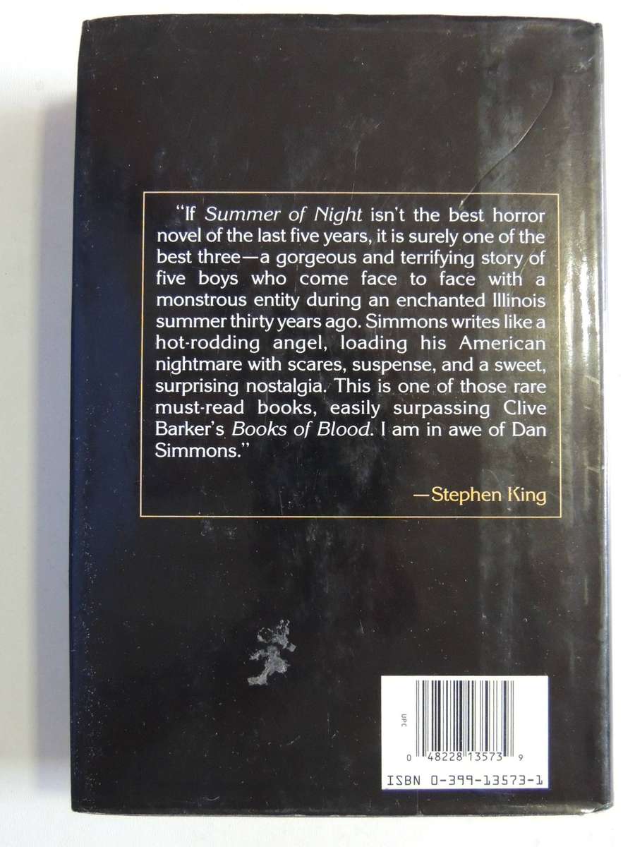 Summer Of Night (1st Edition 4th Impression 1991) - Dan Simmons