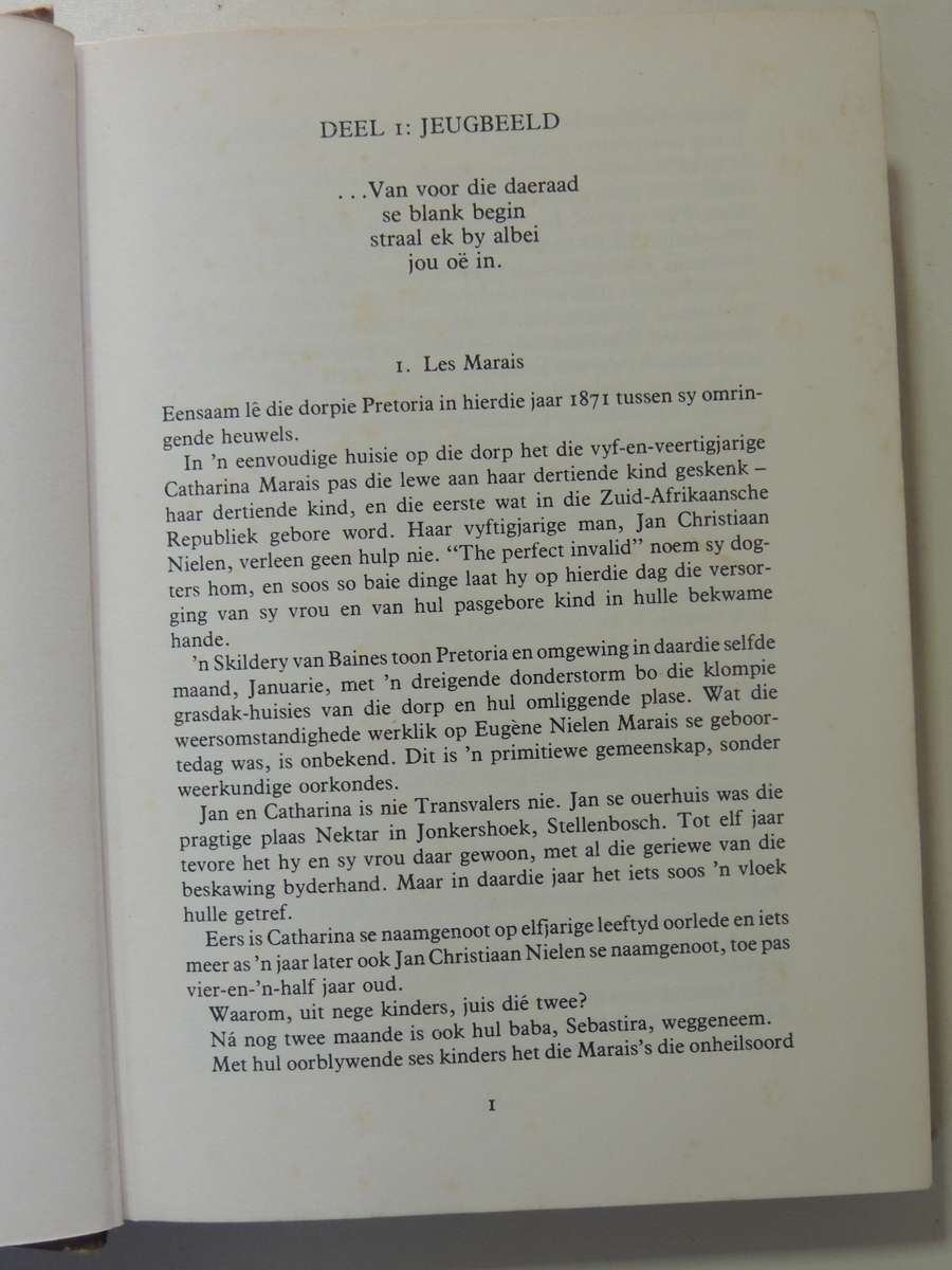 Die Groot Verlange: Die Verhaal Van Eugene N. Marais - Leon Rousseau     IN AFRIKAANS