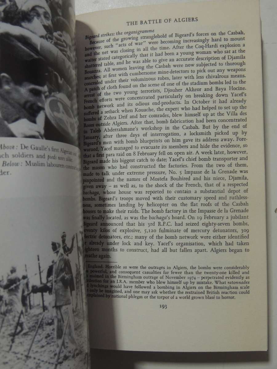 A Savage war Of Peace: Algeria 1954-1962- Alistair Horne