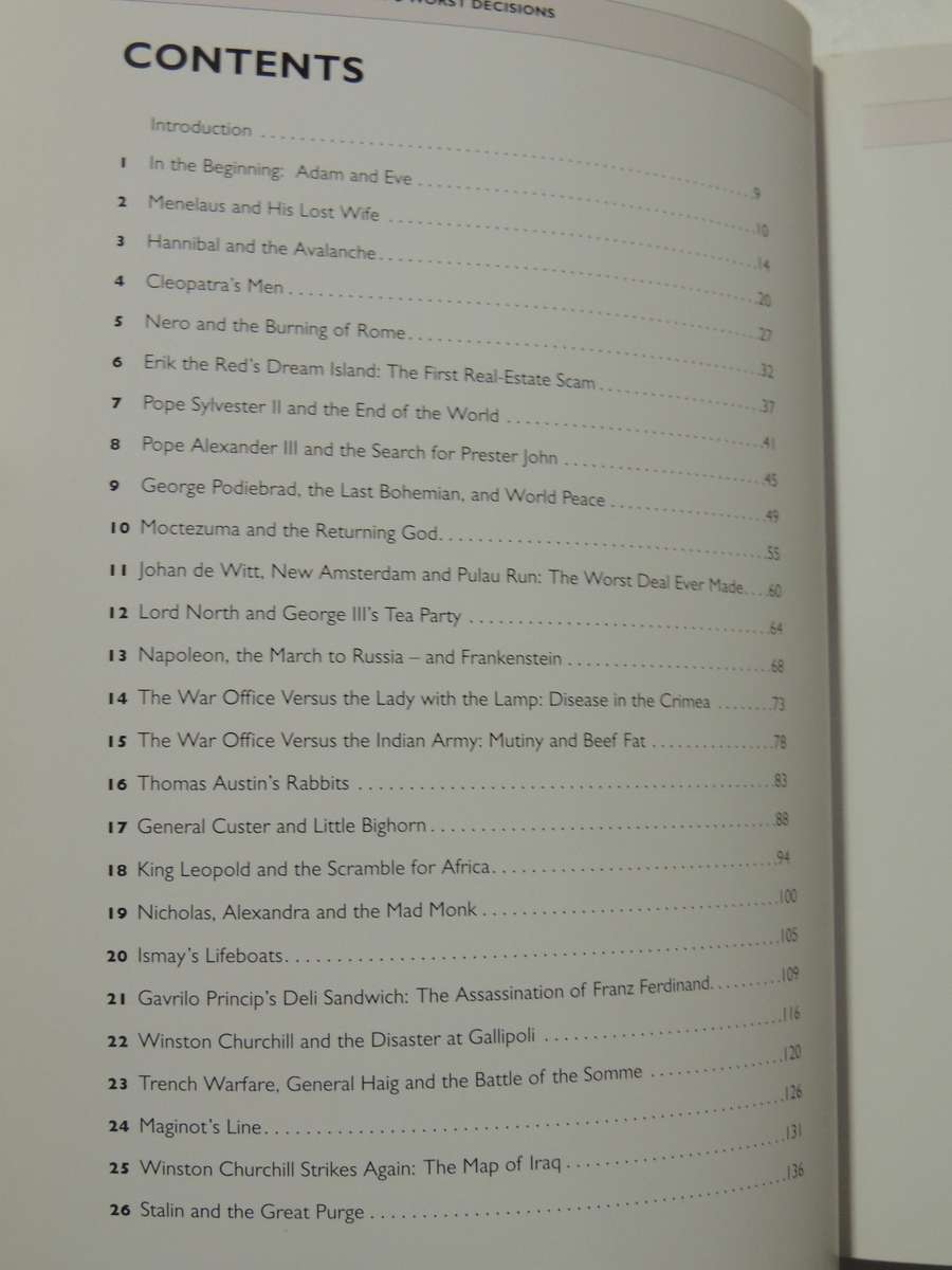 History's Worst Decisions And The People Who Made Them - Stephen Weir