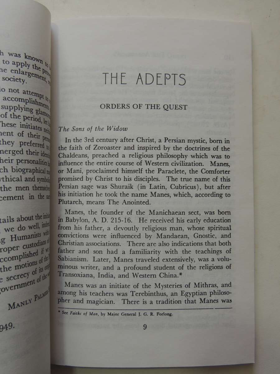 Orders of the Quest - The Holy Grail - Manly P Hall