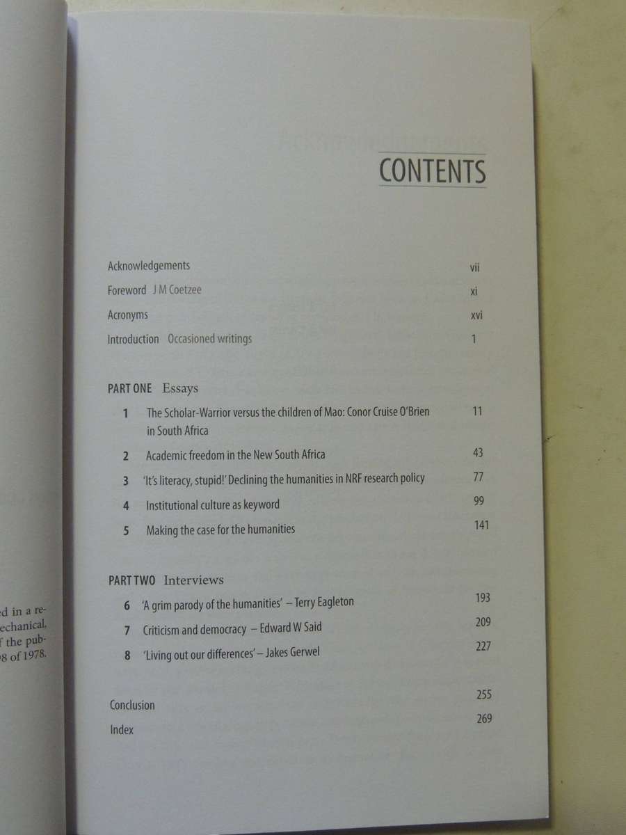 Academic Freedom In A Democratic South Africa - John Higgins