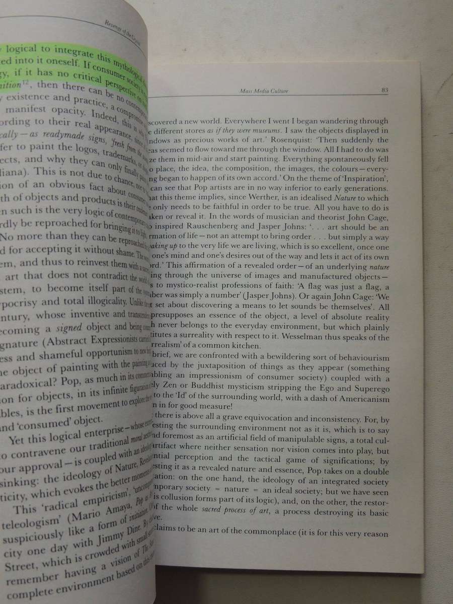 Revenge Of The Crystal: Selected Writings On The Modern Object & Its Destiny, 1968-83Jean Baudrilla