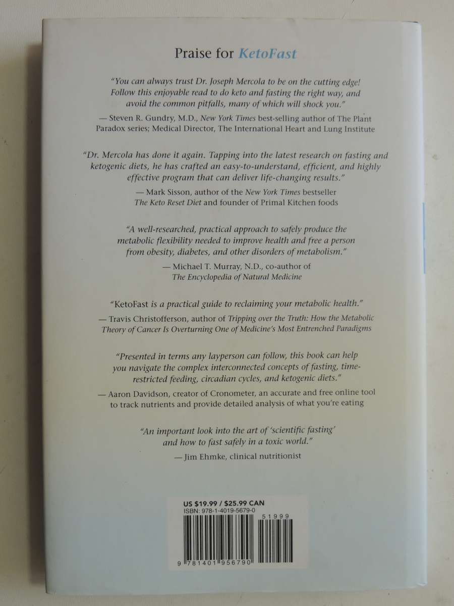 Ketofast, Rejuvenate Your Health with a Step ... Guide to Timing your Ketogenic - Dr Joseph Mercola