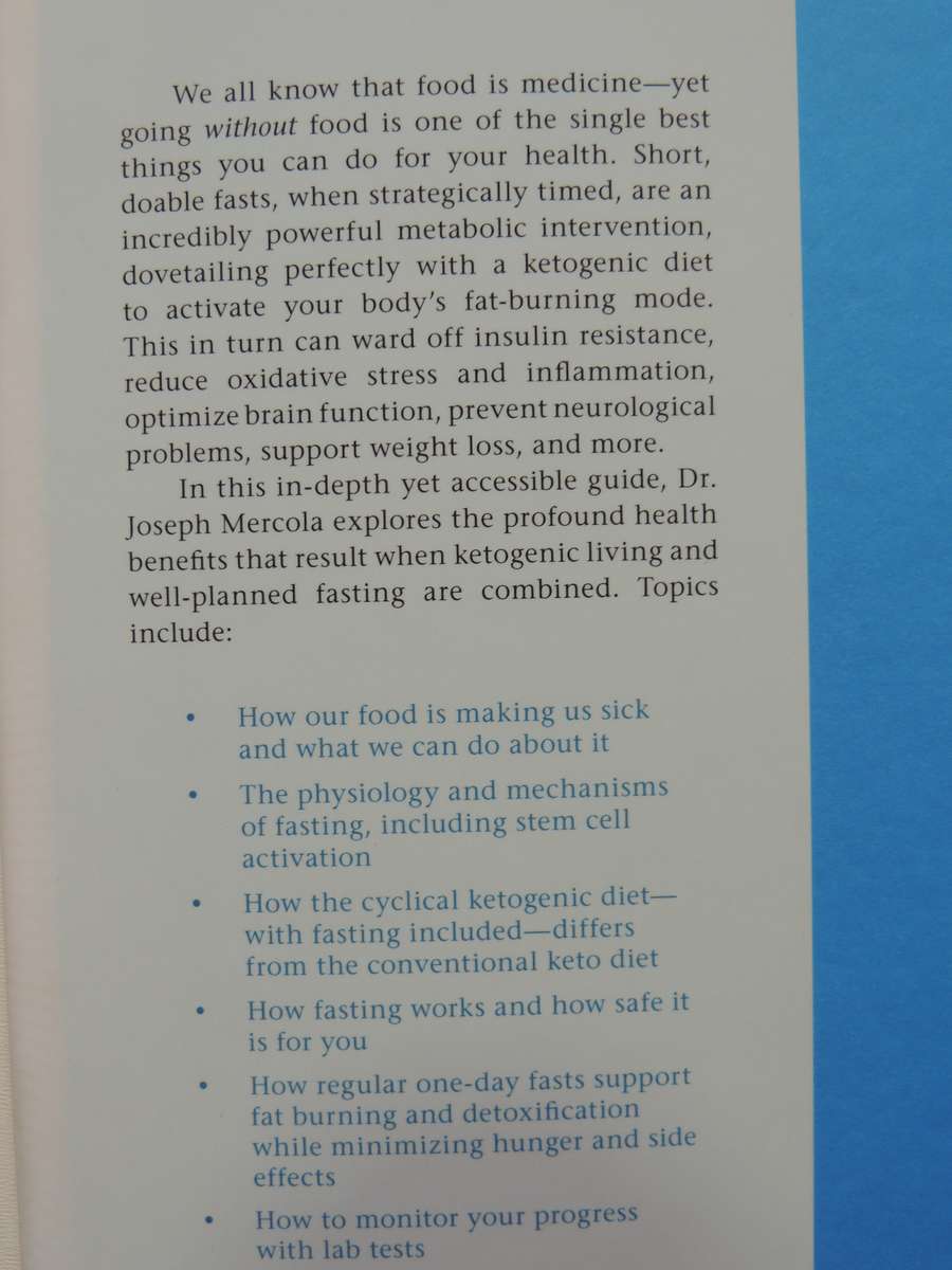 Ketofast, Rejuvenate Your Health with a Step ... Guide to Timing your Ketogenic - Dr Joseph Mercola