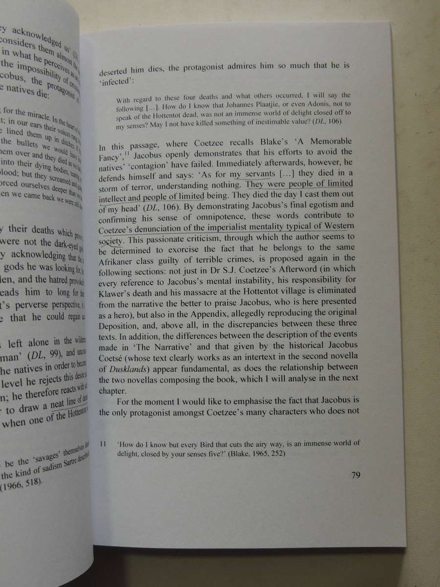 Old Myths, Modern Empires: Power, Language & Identity In JM Coetzee's Work    Michela Canepari-Labib