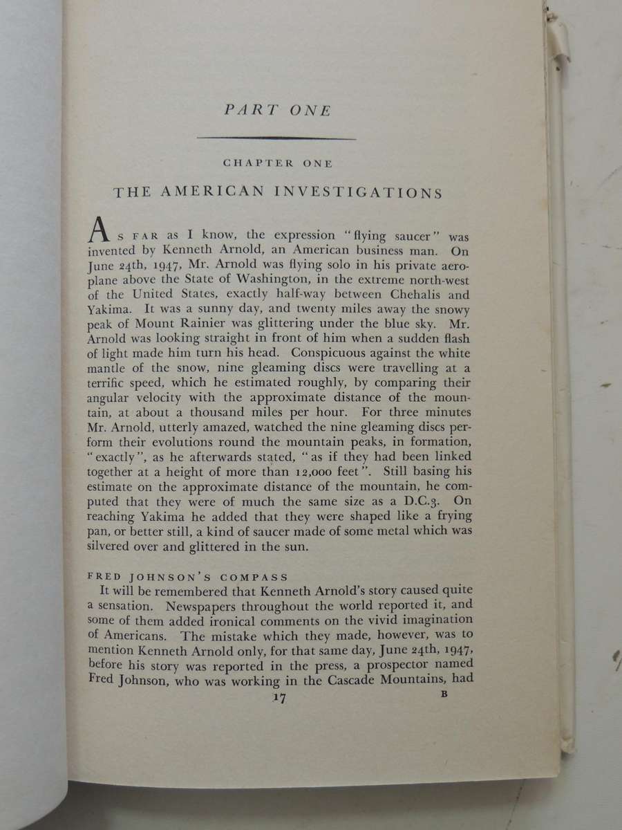 The Truth About Flying Saucers  - Aime Michel   (1st Edition 1957)
