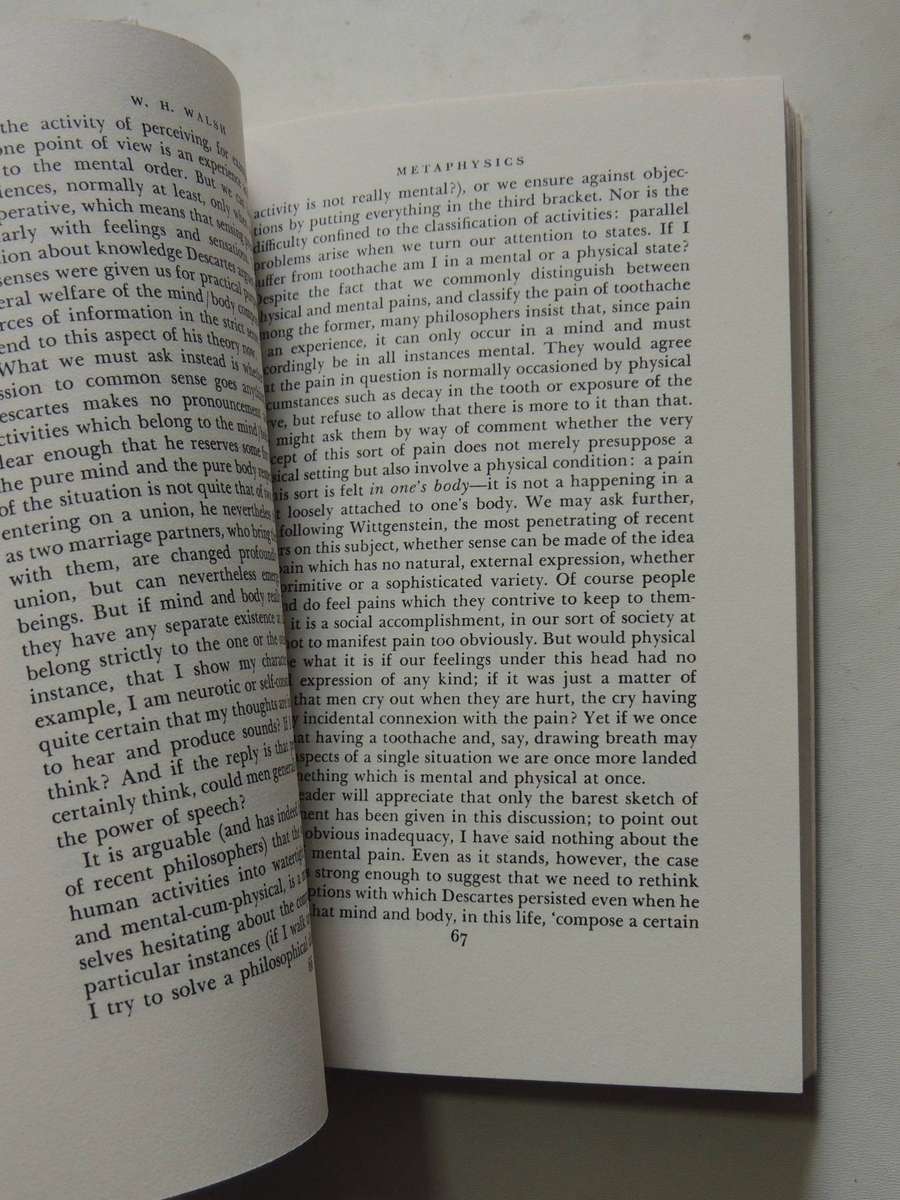 Philosophy: An Outline For The Intending Student - ed R.J. Hirst