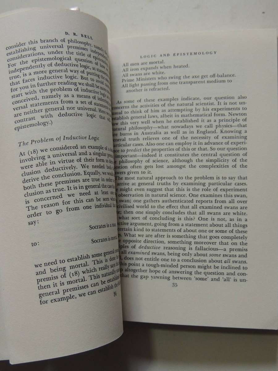 Philosophy: An Outline For The Intending Student - ed R.J. Hirst