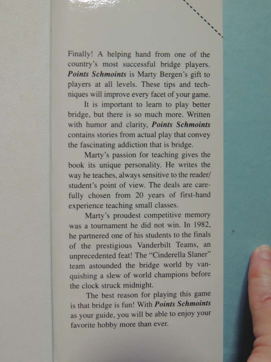 Points Schmoints! Bergen's Winning Bridge Secrets - Marty Bergen