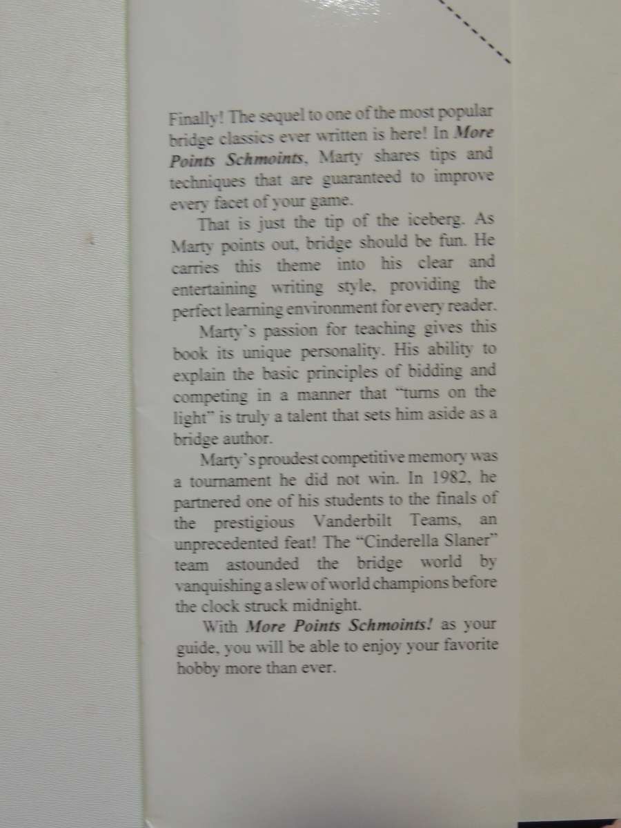 More Points Schmoints! - Marty Bergen