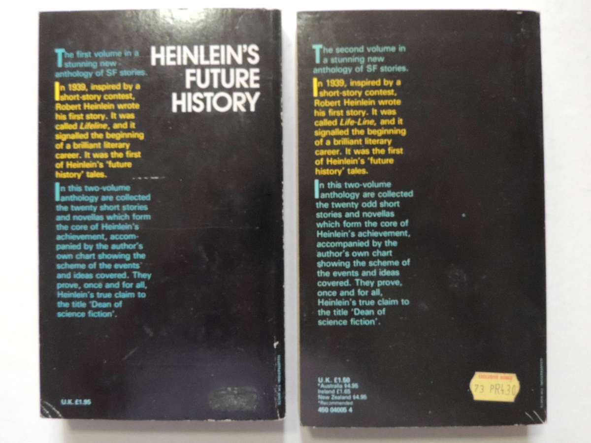 The Past Through Tomorrow Vols 1 & 2 -  Robert A. Heinlein