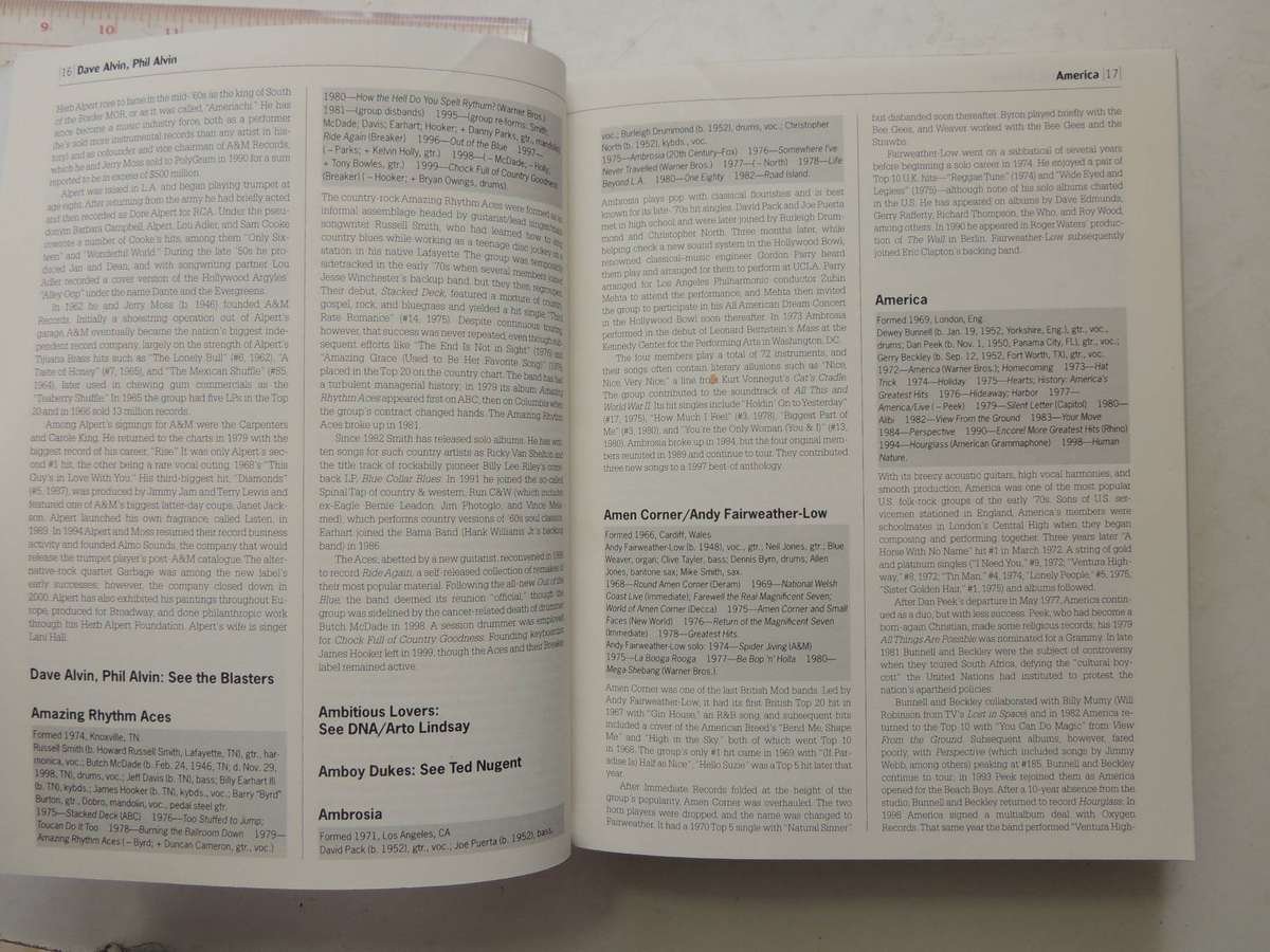 The Rolling Stone Encyclopedia of Rock & Roll      3rd Edition Revised and Updted for the 21st Centu