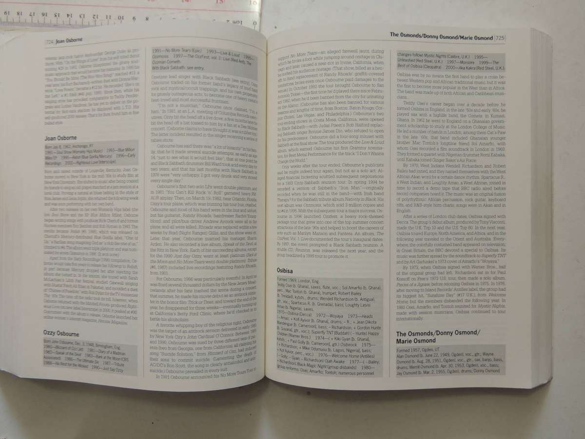 The Rolling Stone Encyclopedia of Rock & Roll      3rd Edition Revised and Updted for the 21st Centu
