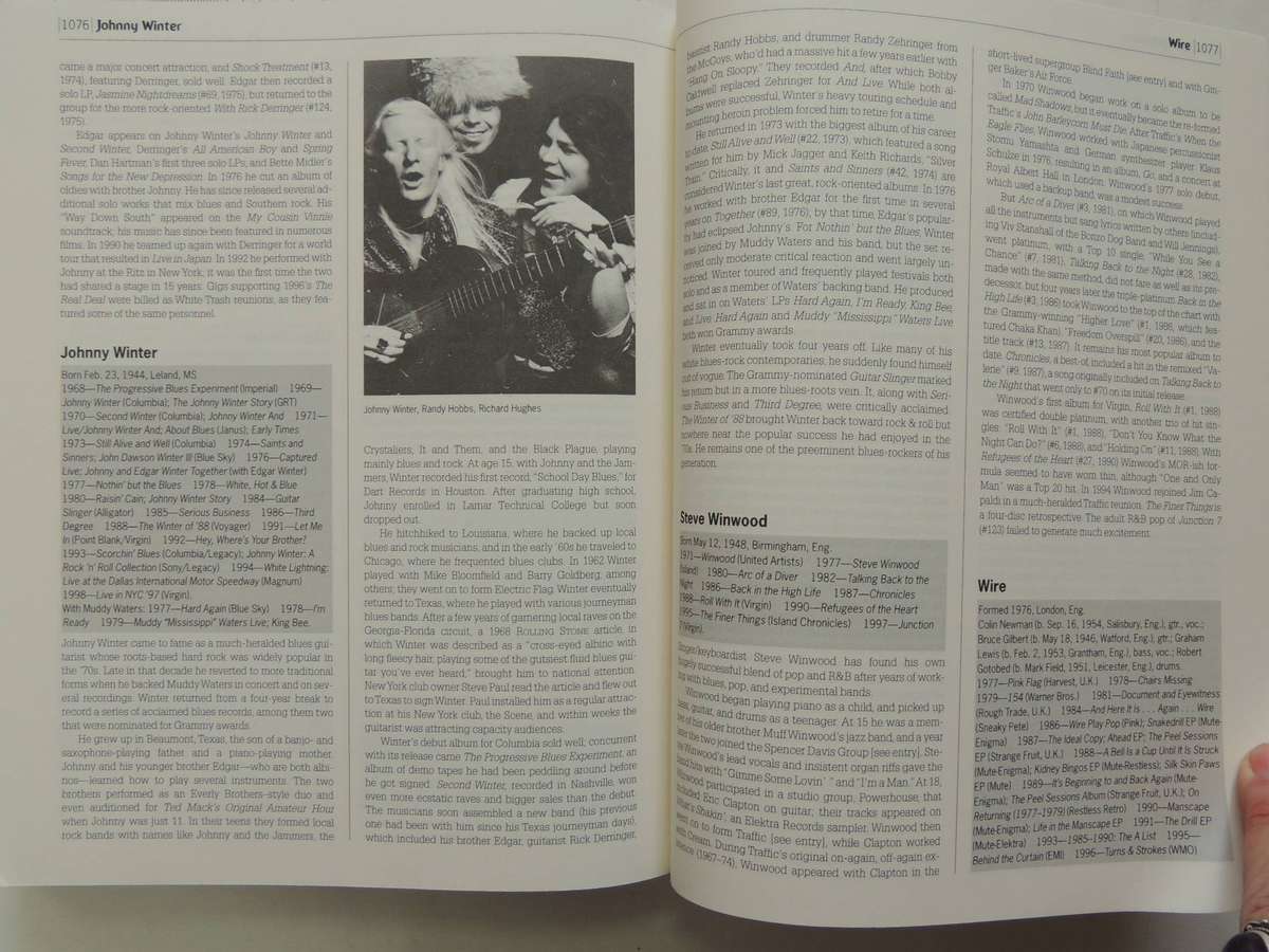 The Rolling Stone Encyclopedia of Rock & Roll      3rd Edition Revised and Updted for the 21st Centu