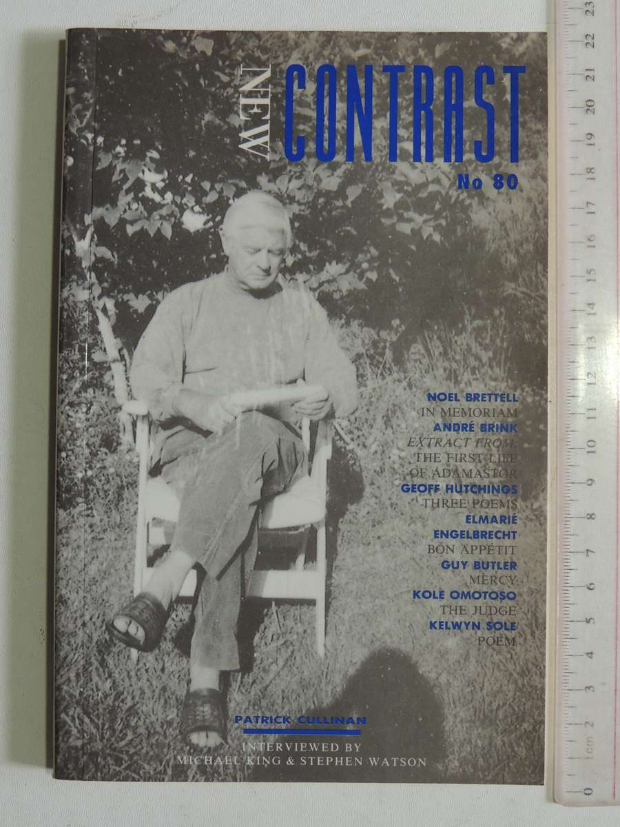 New Contrast 80 South African Literary Journal
