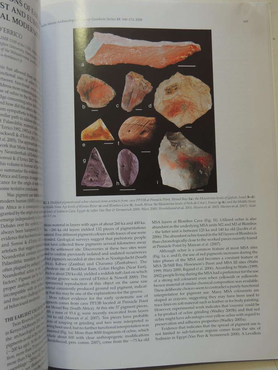 South African Archaeological Society Goodwin Series Volume 10 December 2008: Current Themes In Middl