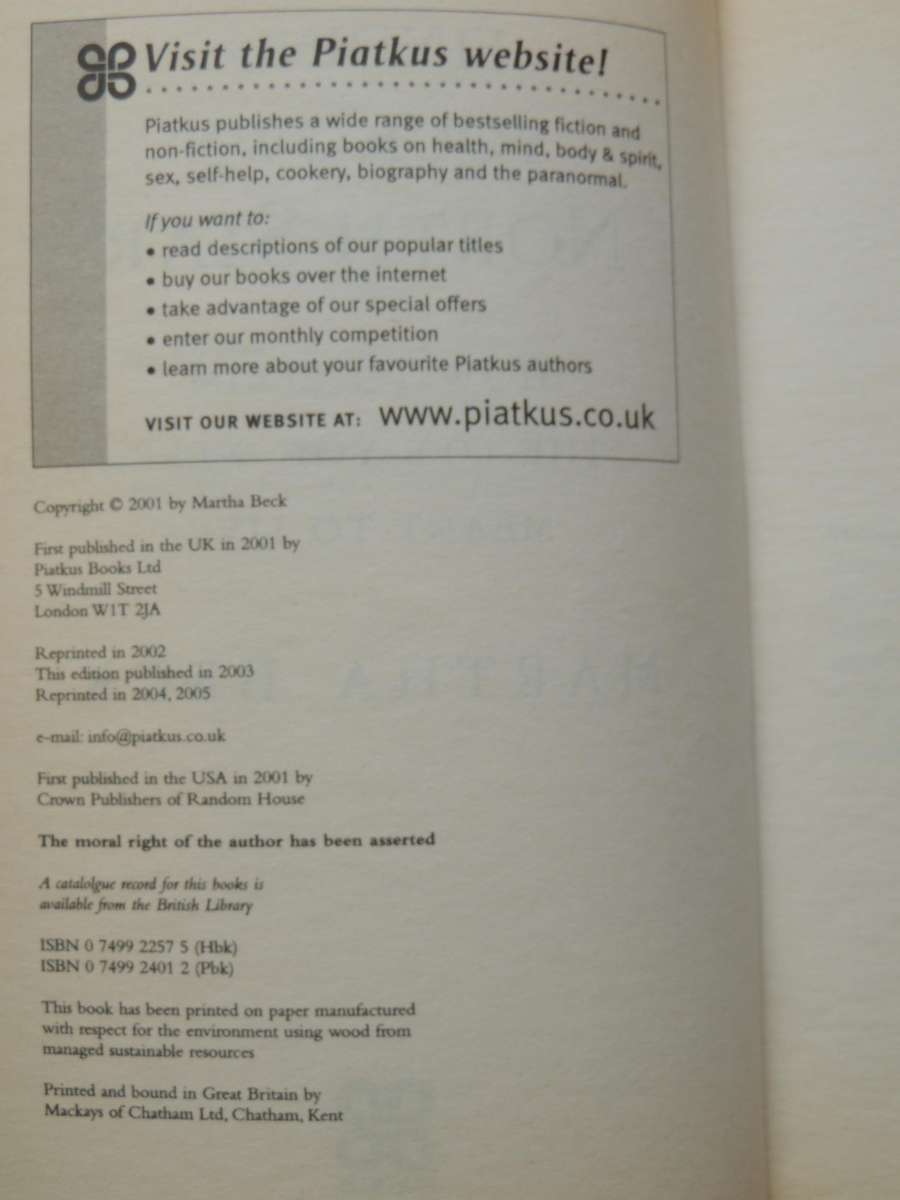 Finding Your Own North Star - How to Claim The Life You Were Meant to Live - Martha Beck