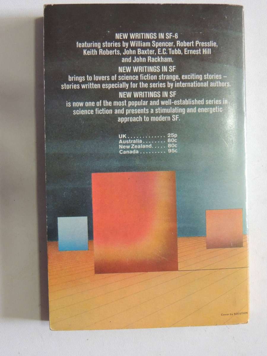 New Writings In SF- 6 (Re-issued 1971) -  ed John Carnell